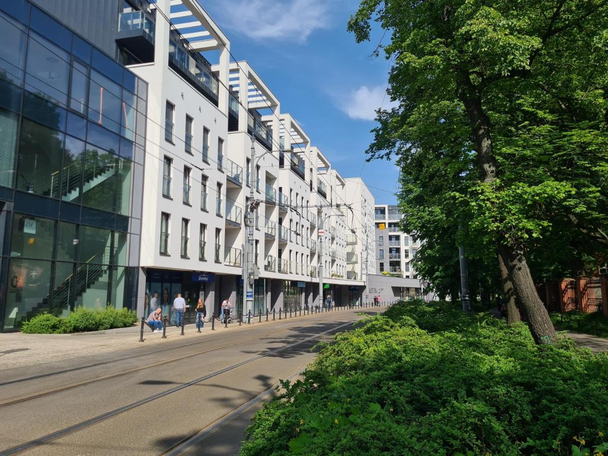 Mostowa 23 Bruno Apartment, Self Check-In 24H, Free Parking, Air-Conditioning Poznań Eksteriør billede