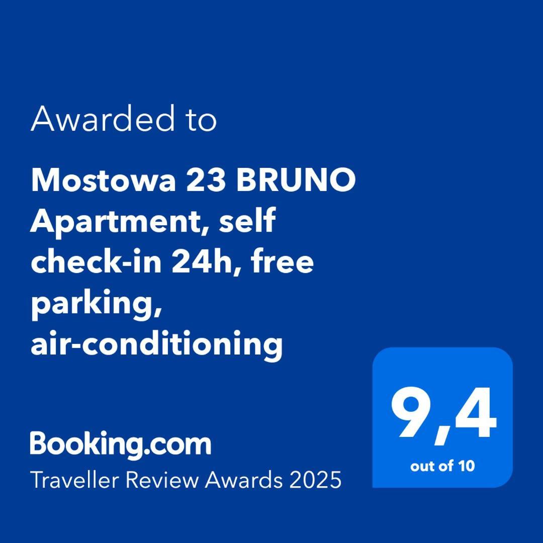 Mostowa 23 Bruno Apartment, Self Check-In 24H, Free Parking, Air-Conditioning Poznań Eksteriør billede
